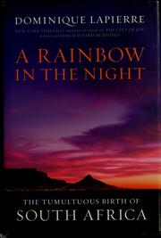 Front cover of Arc-en-ciel dans la nuit by Dominique Lapierre