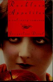 Cover of Reckless appetites by Jacqueline Deval