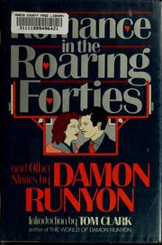 Cover of Romance in the roaring forties and other stories by Damon Runyon