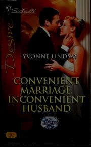 Cover of Convenient Marriage, Inconvenient Husband by Yvonne Lindsay
