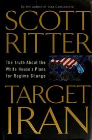 Cover of Target Iran by Scott Ritter