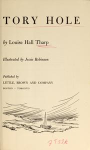 Cover of Tory hole by Louise Hall Tharp