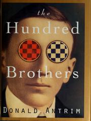 Cover of The hundred brothers by Donald Antrim