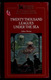 Front cover of Twenty thousand leagues under the sea by Jules Verne