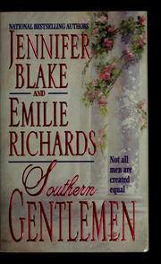 Front cover of Southern Gentlemen by Jennifer Blake