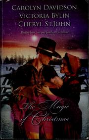 Front cover of The Magic of Christmas by Carolyn Davidson