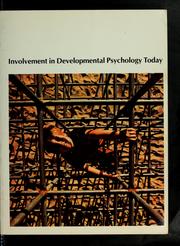 Front cover of Involvement in Developmental psychology today by T. G. R. Bower