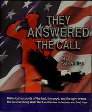 Front cover of They answered the call by Sal Amico