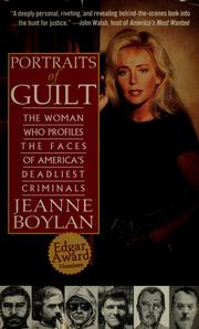Front cover of Portraits of guilt by Jeanne Boylan