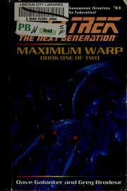 Front cover of Star Trek The Next Generation - Maximum Warp - Dead Zone by Dave Galanter