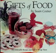 Front cover of Gifts of food by Susan Costner