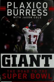 Cover of Giant by Plaxico Burress