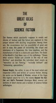 Front cover of A century of great short science fiction novels by Damon Knight