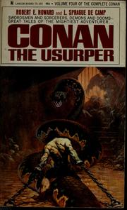 Cover of Conan the Usurper by L. Sprague De Camp