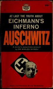 Front cover of Dr. ​Mengele boncolóorvosa voltam az auschwitzi krematóriumban by Miklós Nyiszli