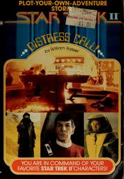 Front cover of Star trek II distress call by William Rotsler