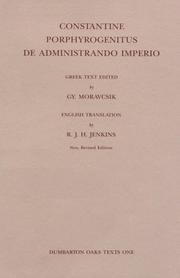Cover of Constantine Porphyrogenitus by Constantine Porphyrogenitus