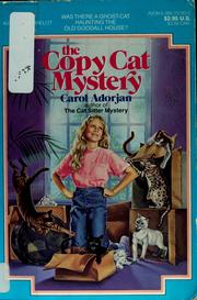 Cover of Copy cat mystery by Carol Madden Adorjan