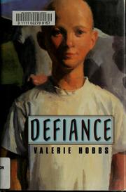 Cover of Defiance by Valerie Hobbs