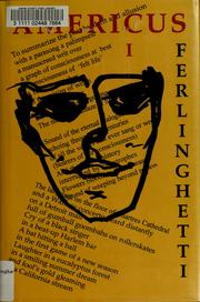 Cover of Americus by Lawrence Ferlinghetti