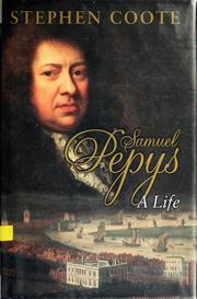 Cover of Samuel Pepys by Stephen Coote