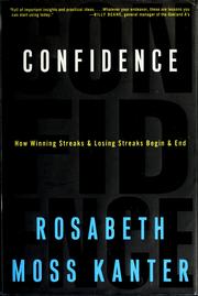 Cover of Confidence by Rosabeth Moss Kanter