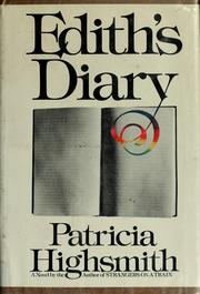 Cover of Edith's diary by Patricia Highsmith