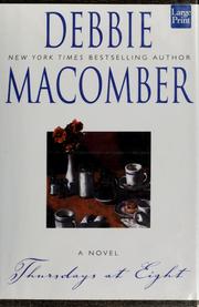 Cover of Thursdays at Eight by Debbie Macomber