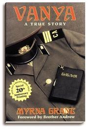 Cover of Vanya by Myrna Grant