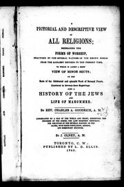 Cover of A pictorial and descriptive view of all religions by Charles Augustus Goodrich