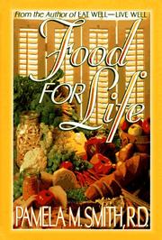 Cover of Food for life by Pamela M. Smith
