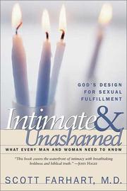 Cover of Intimate and Unashamed by Scott Farhart