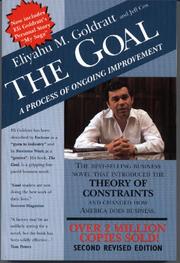 Front cover of La meta by Eliyahu M. Goldratt