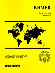 Cover of Khmer Basic Course (Khmer Cambodian Basic Course) by Richard B. Noss