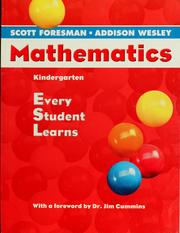 Cover of Mathematics by Scott, Foresman and Company.