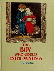 Cover of The boy who could enter paintings by Herb Valen