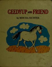 Front cover of Geedyup and friend by Mischa Richter
