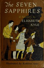 Front cover of The seven sapphires by Elisabeth Kyle