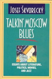 Front cover of Talkin' Moscow blues by Josef Škvorecký