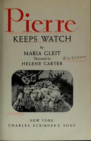 Cover of Pierre keeps watch by Hertha Gleitsmann