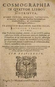 Front cover of Cosmographia in qvatvor libros distribvta summo ordine by Francesco Barozzi