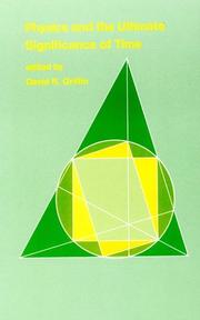 Cover of Physics and the ultimate significance of time by David Ray Griffin