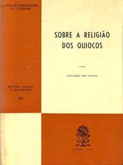 Cover of Sobre a religião dos Quiocos by Eduardo dos Santos