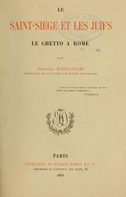 Front cover of Le Saint-Siège et les juifs by E. Rodocanachi