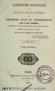 Front cover of Catéchisme historique by Johann Evangelist Schmid