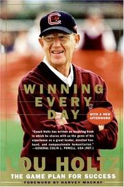 Cover of Winning every day by Lou Holtz