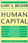 Cover of Human Capital by Gary Stanley Becker