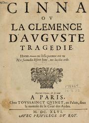 Cover of Cinna by Pierre Corneille