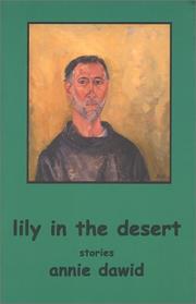 Front cover of Lily in the Desert by Annie Dawid
