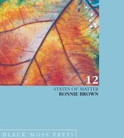 Front cover of States of Matter (The Palm Poets Series) by Ronnie Brown
